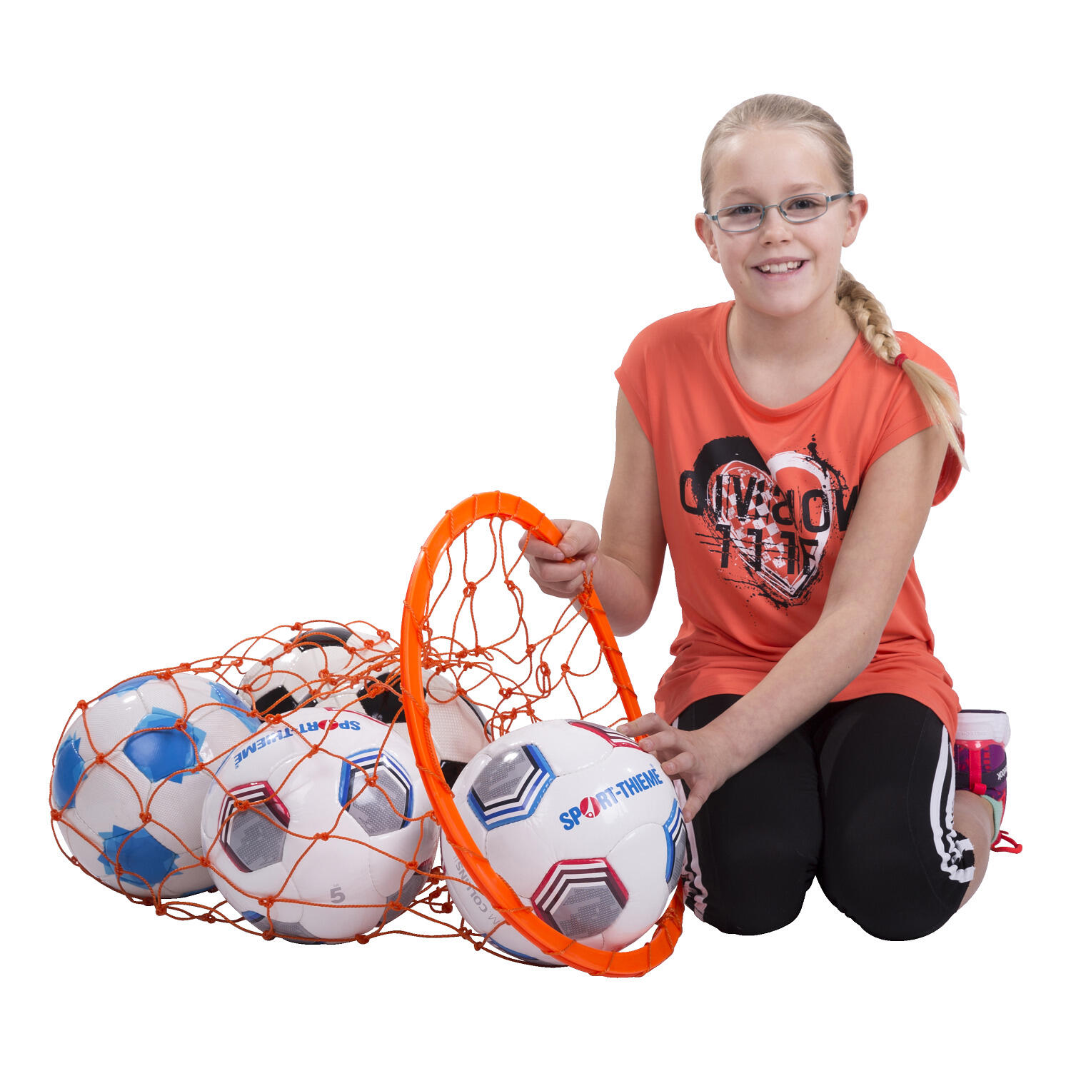 Filet de transport pour ballon avec anneau Unisexe 2/2