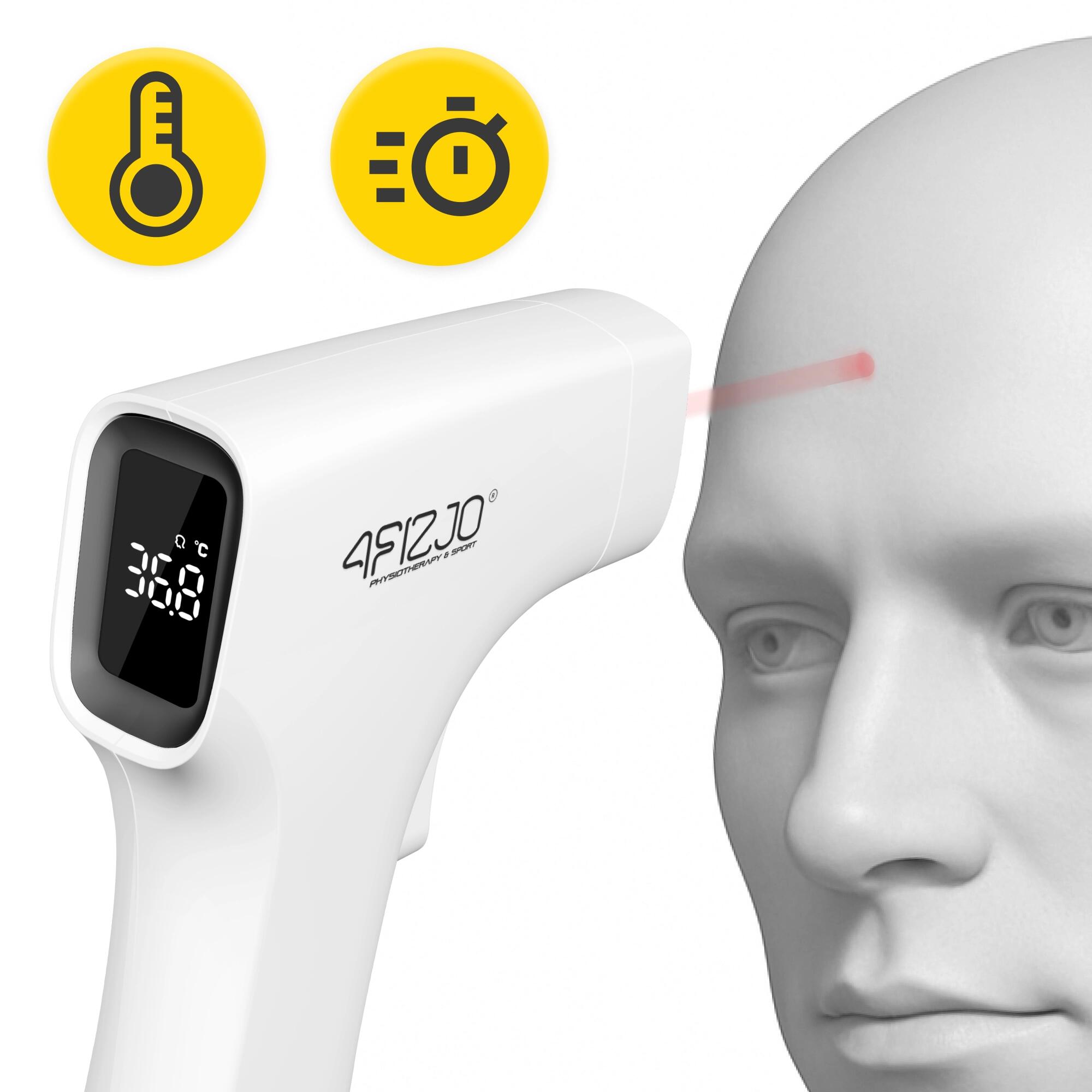 Kontaktloses 4FIZJO PRO-Thermometer – schnell & präzise 3/6
