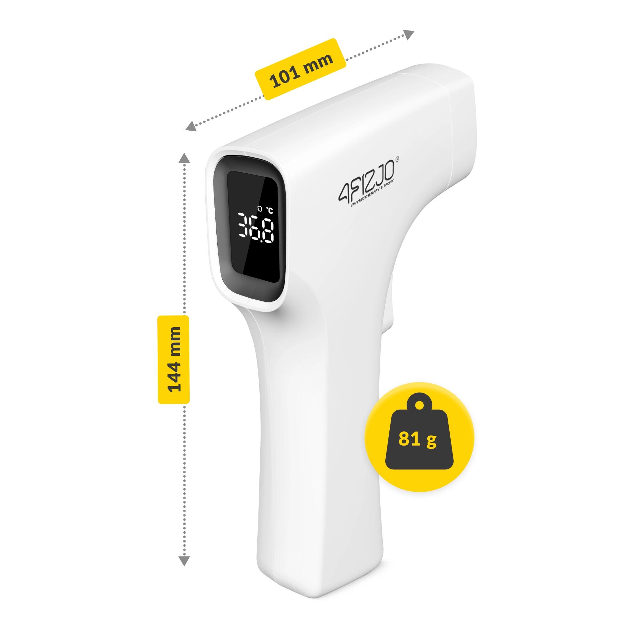 Kontaktloses 4FIZJO PRO-Thermometer – schnell & präzise 2/6