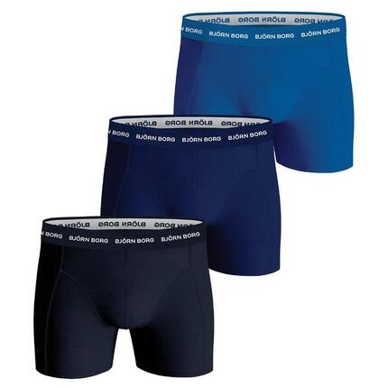 Boxershort Herren 3er Pack Figurbetont-Cotton Stretch Boxer Trunks 3P