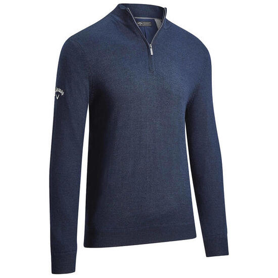 Jersey Golf Callaway Windstopper 1/4 Zipped Hombre Azul Marino
