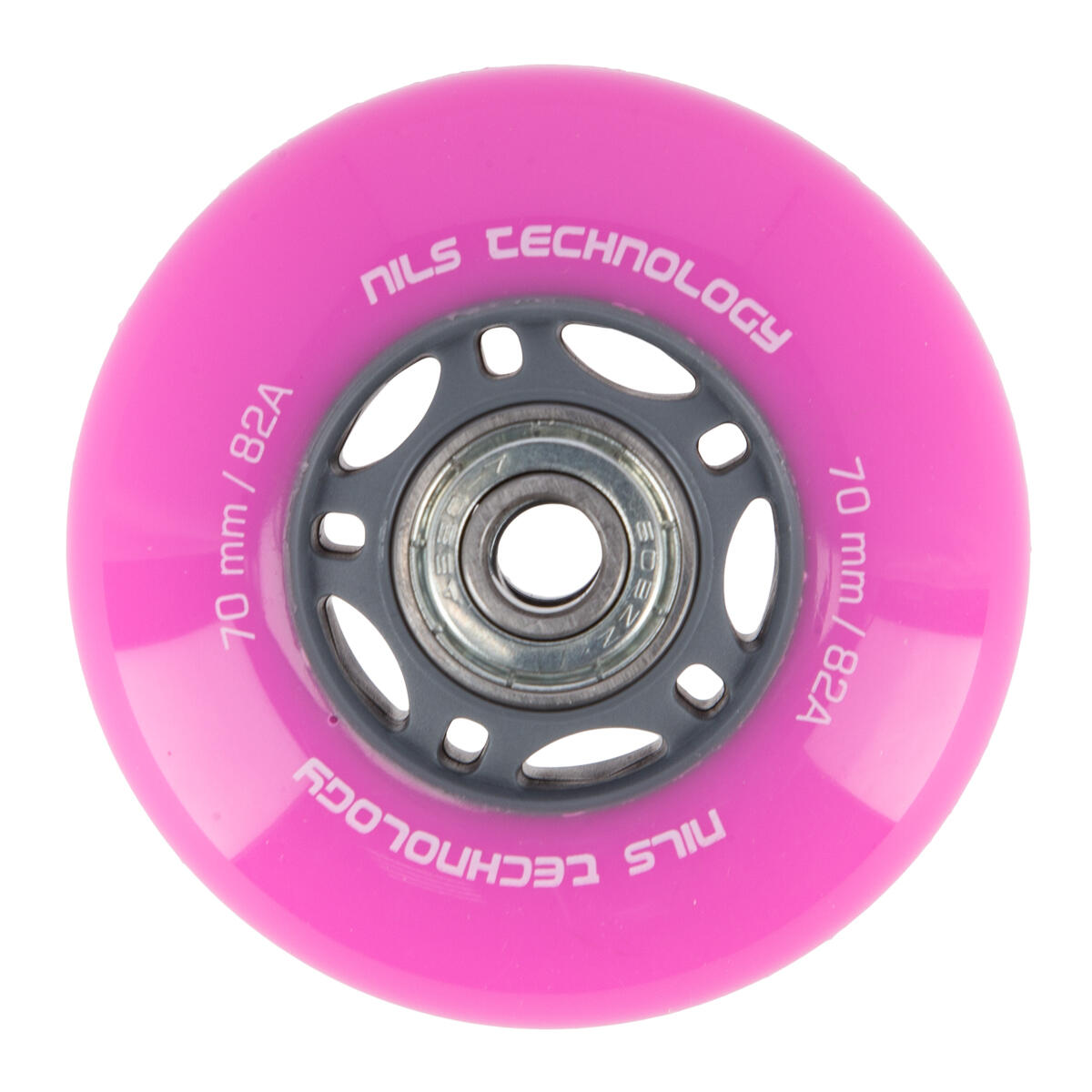 PU 70x24 82A (4 stuks) ROZE + ABEC-7 (4 stuks) SET NILS EXTREME 2/5