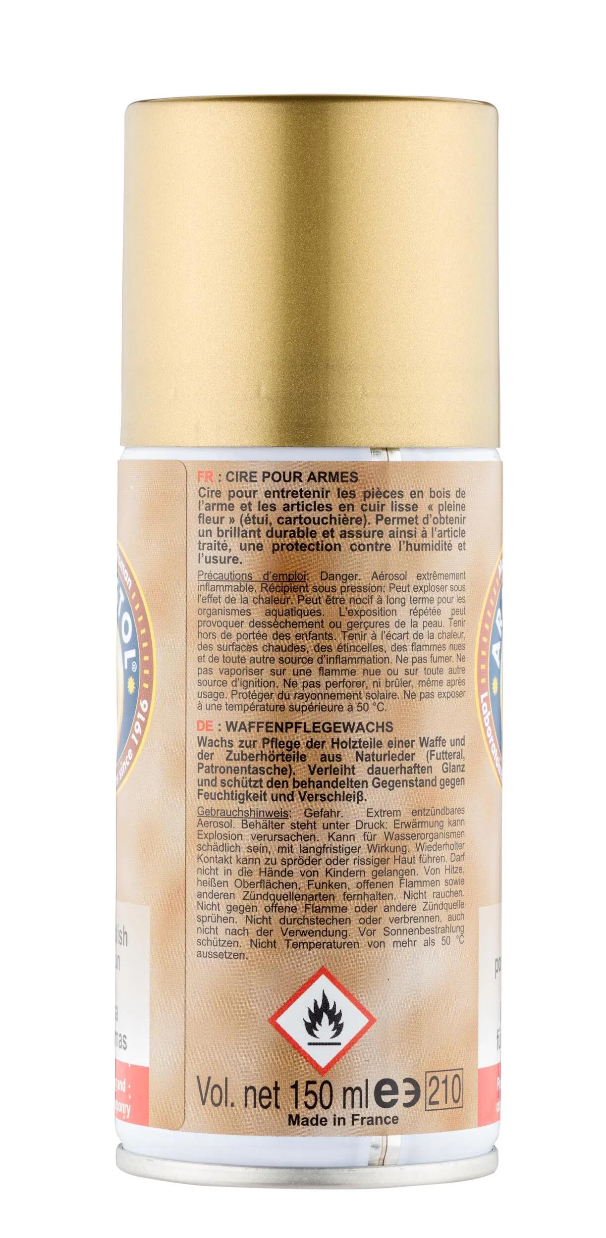 Spray Armistol Cire Spéciale Bois 2/3