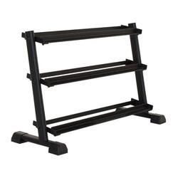 DBRHB Rack d’haltères Inspire à 3 niveaux avec cadre en acier