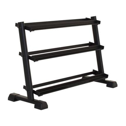 DBRHB Rack d’haltères Inspire à 3 niveaux avec cadre en acier