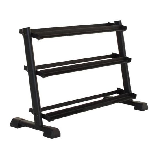 DBRHB Rack d’haltères Inspire à 3 niveaux avec cadre en acier