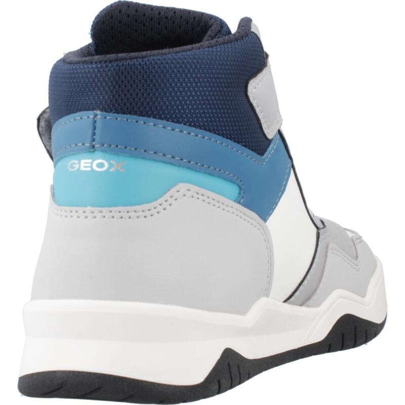 Geox Garçon Perth Boy F Basket Bleu B 41 Eu Youtube Baskets - Geox