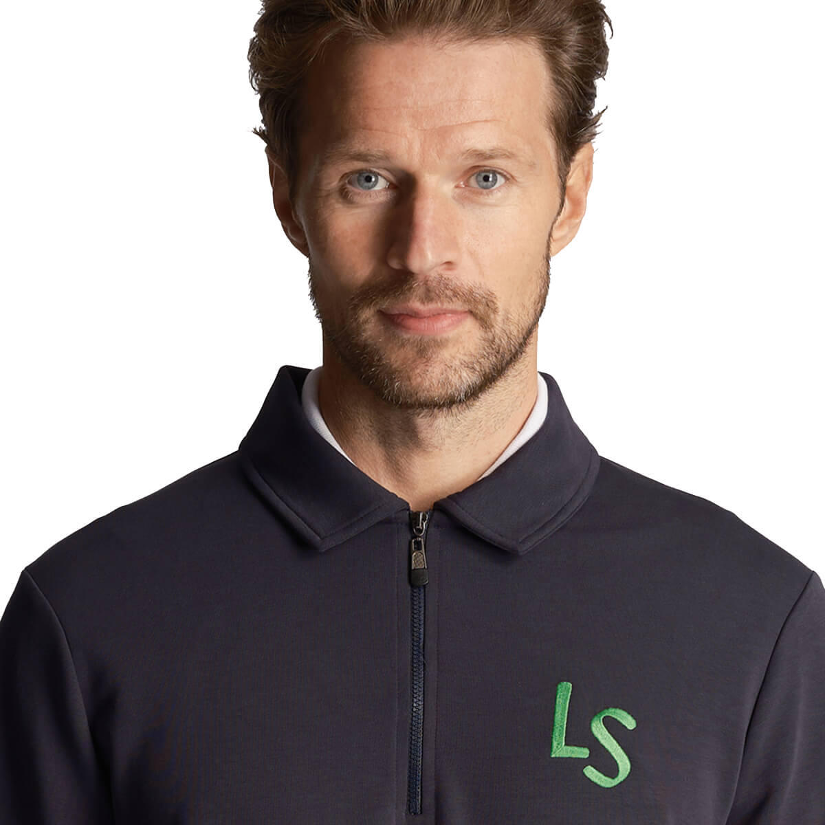 Bluza z zamkiem 1/2 Lyle & Scott Logo 3/5