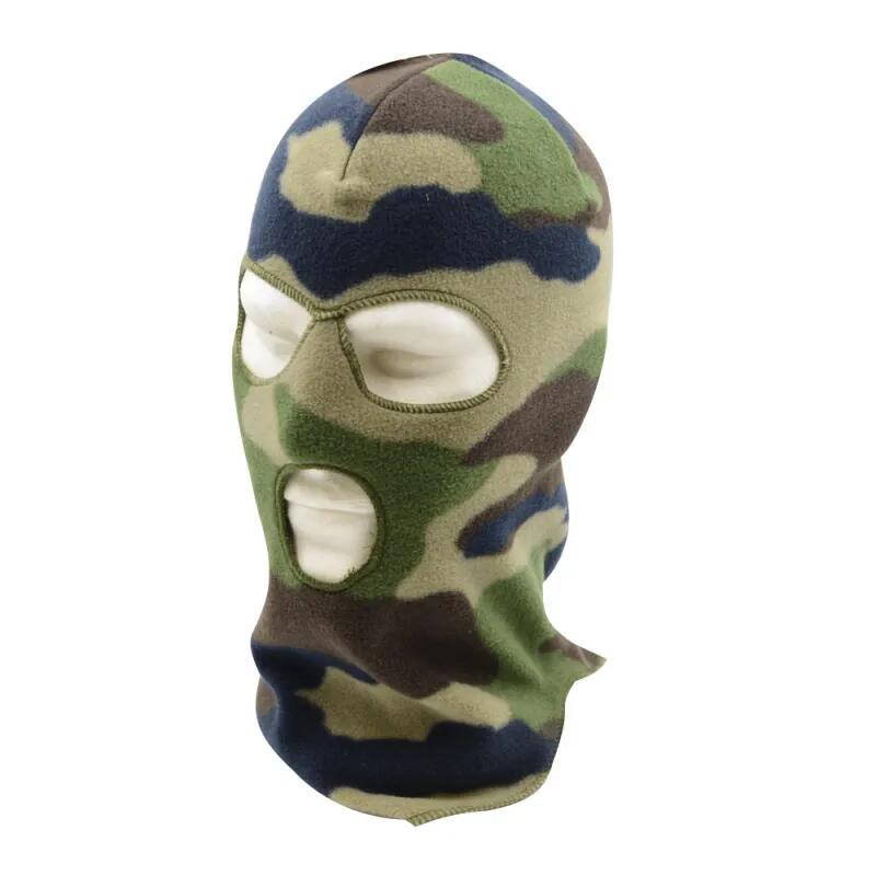 Cagoule confort chaude polyester micro polaire camo CE 1/1