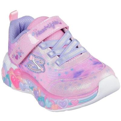 Zapatillas Skechers Eternal Heart Lights, Rosado, Niños