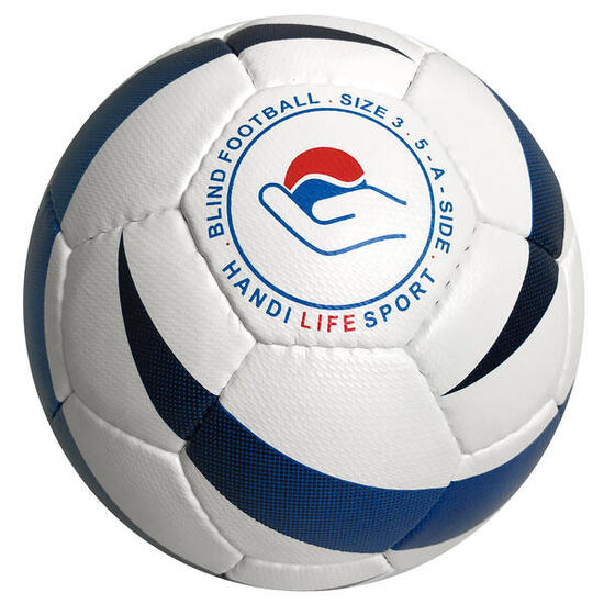 Blindenfußball Blue Flame Goalball Unisex Weiß-Blau