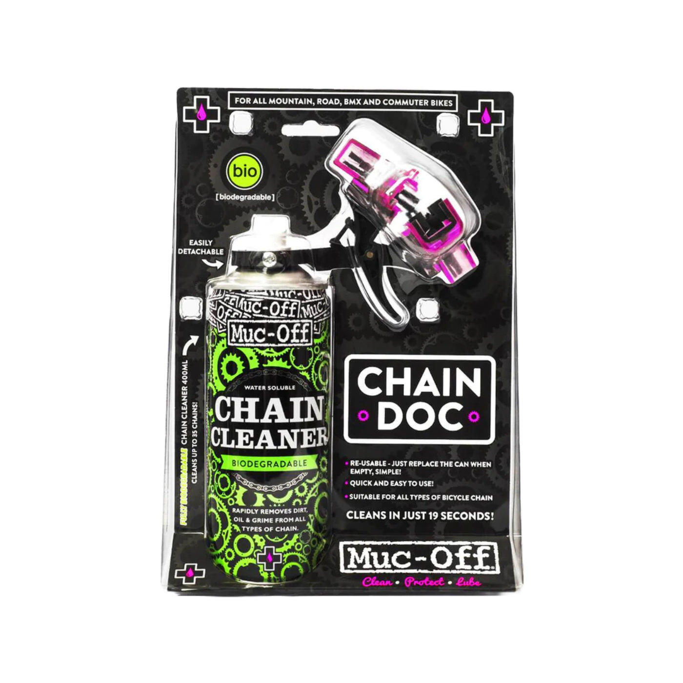 Muc Off Chain Doc incl. Ketten-Reiniger 400ml schwarz 4/4