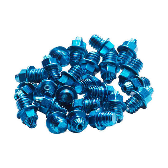 Reverse - Pins für Plattformpedale 4mm - M4 - Blau
