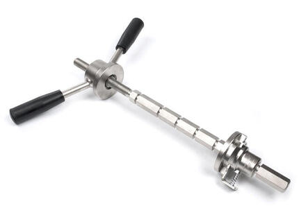 Porte Presse HHP-2 Tête de boule / Trapas 315 mm d'argent en acier