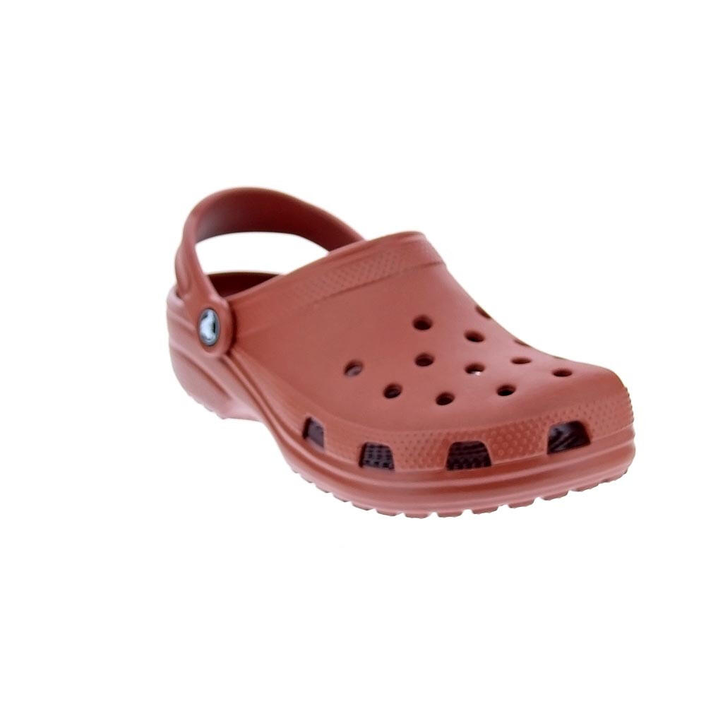 Sandały chodaki damskie Crocs Classic wygodne brązowe 4/7
