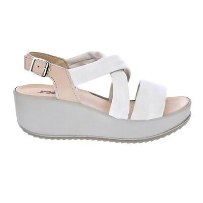 Sandalen - casual - dames - imac 757610 candy - leren sleehak