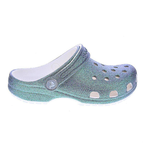 Zuecos CROCS Classic Iridescent Blanco Niños