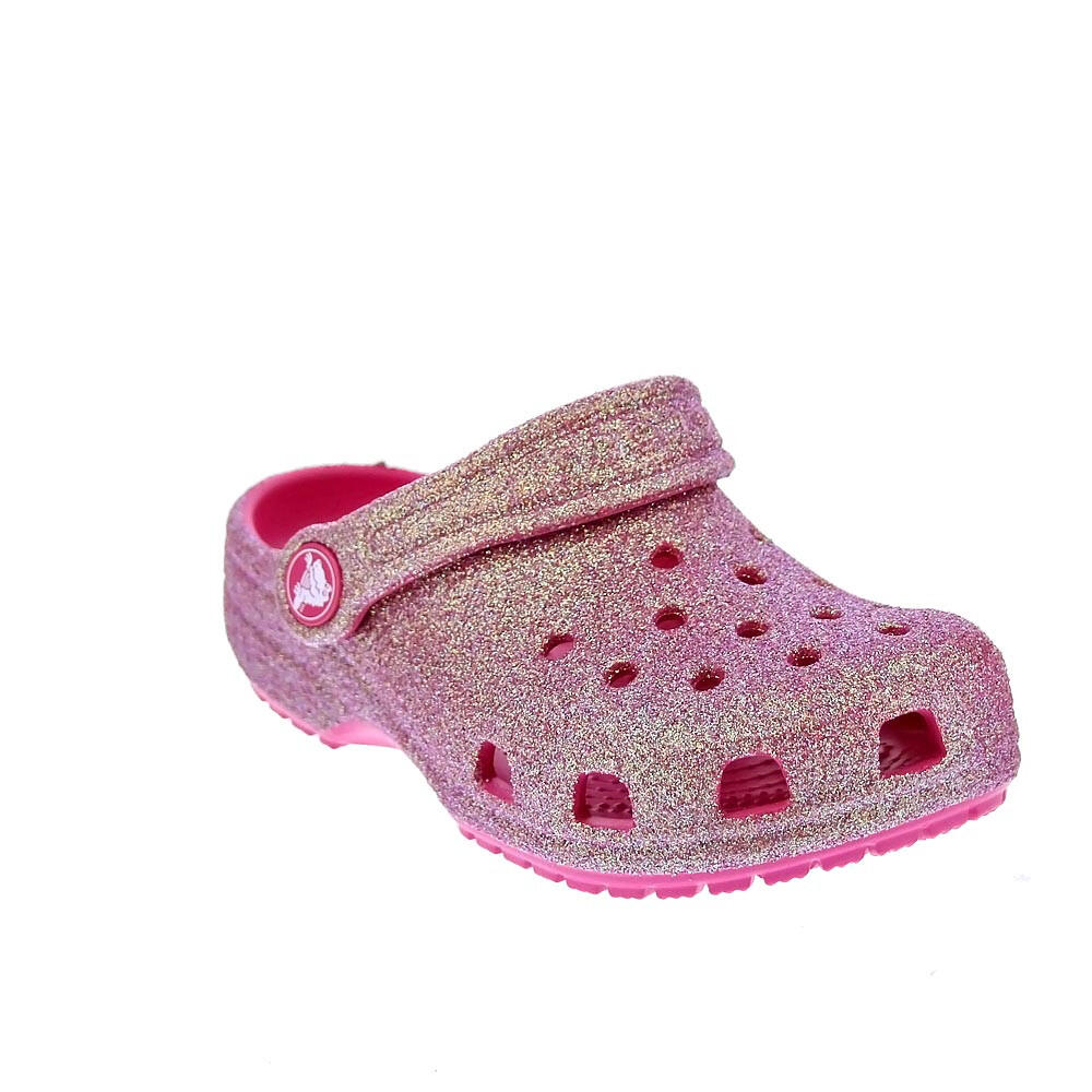 Zuecos CROCS  Classic Iridescent Rosa  Niños 4/6