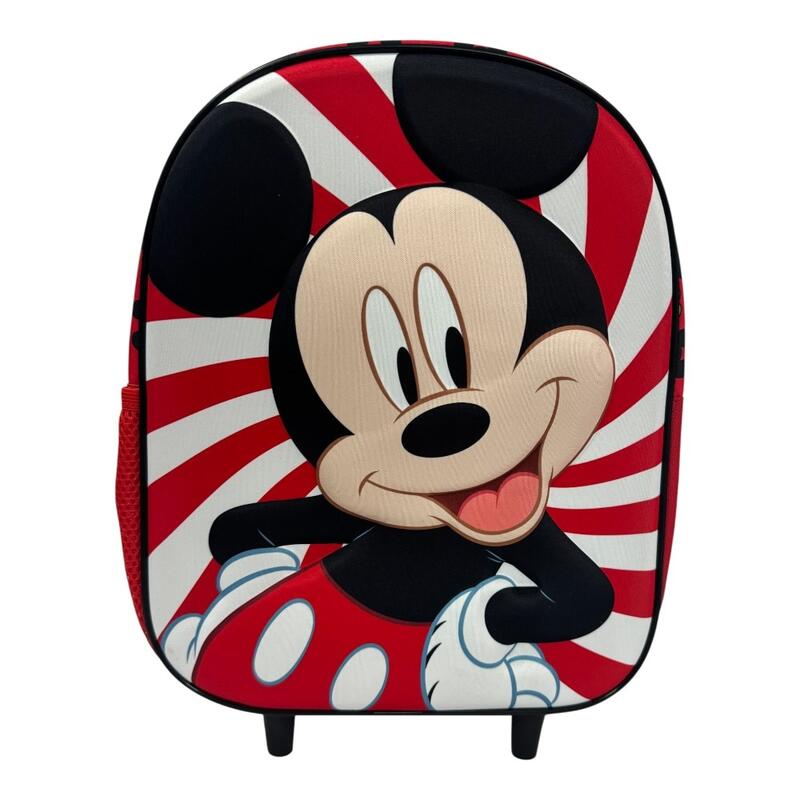 Troler 3D, 32x26x11cm, bretele ajustabile si intarite, Happy, Mickey Mouse