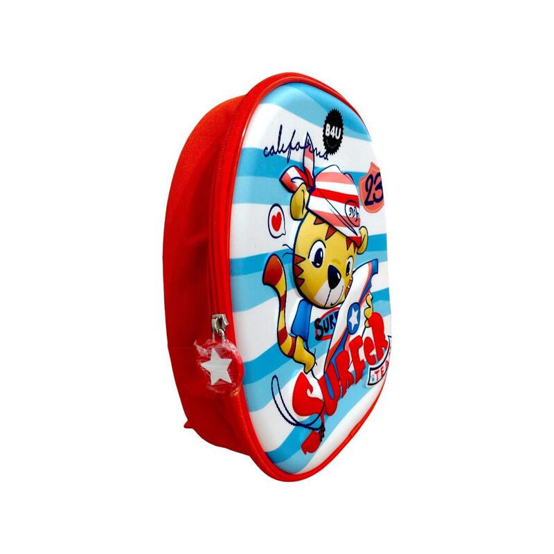 Rucsac 3D, 30x10x25 cm, bretele ajustabile si intarite, Surfer Team
