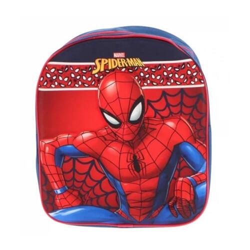 Rucsac copii 3D, 30x26x10 cm, bretele ajustabile, Spiderman, Marvel