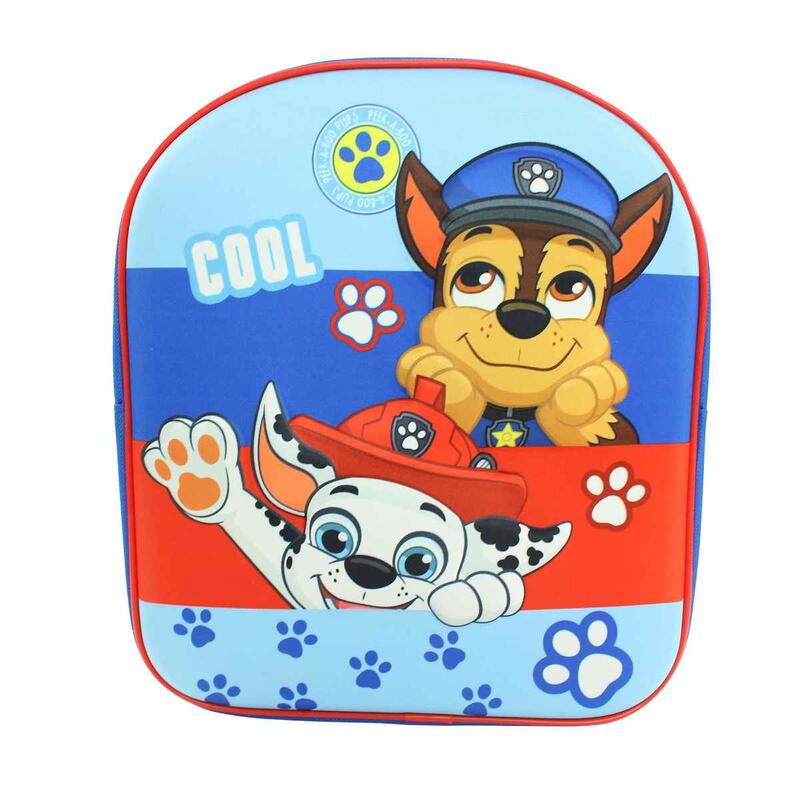 Ghizodan 3D, cu bretele intarate si ajustatbile, 30x26x10 cm, Paw Patrol