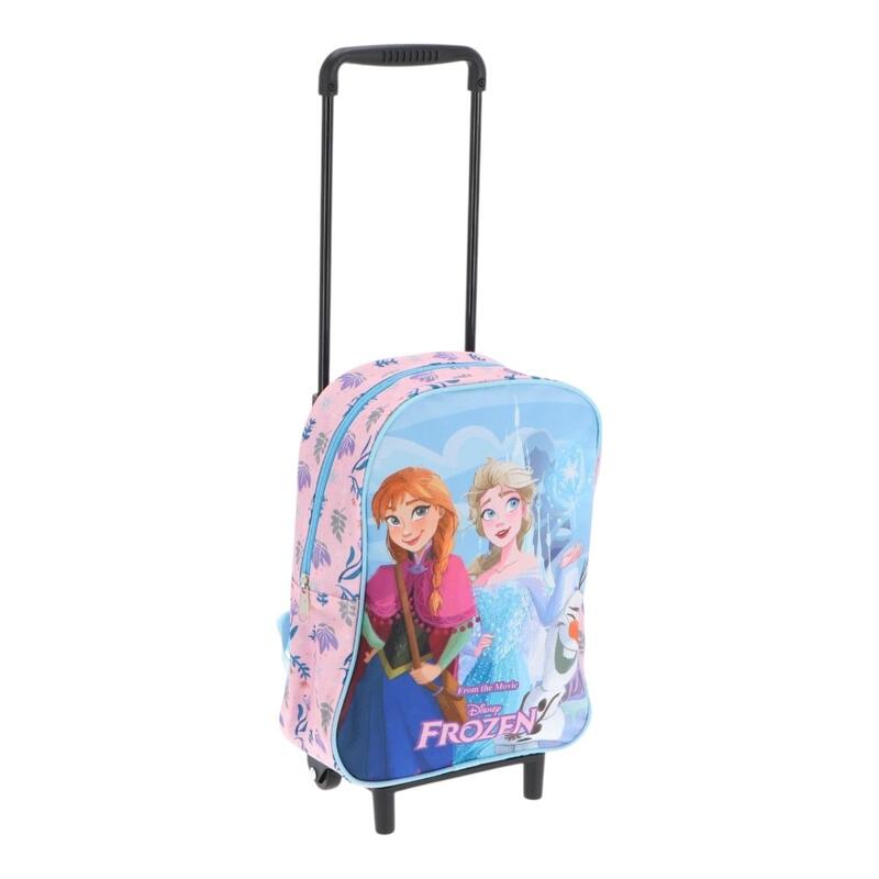 Rucsac tip Troler pentru gradinita, 31x24x10 cm, albastru, Frozen