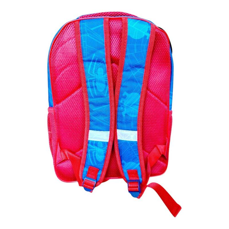 Rucsac Spiderman, 42x30x17 cm, cu trei compartimente, bretele ergonomice