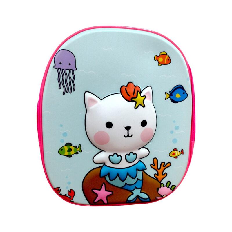 Rucsac 3D, 30x10x25 cm, bretele ajustabile si intarite, Cat