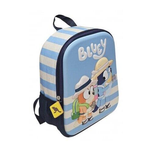 Rucsac 3D, 30x24x12 cm, bretele ajustabile si captusite, Tourist, Bluey