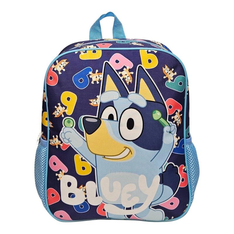 Rucsac, 29x24x10 cm, bretele ajustabile si intarite, multicolor, Happy, Bluey