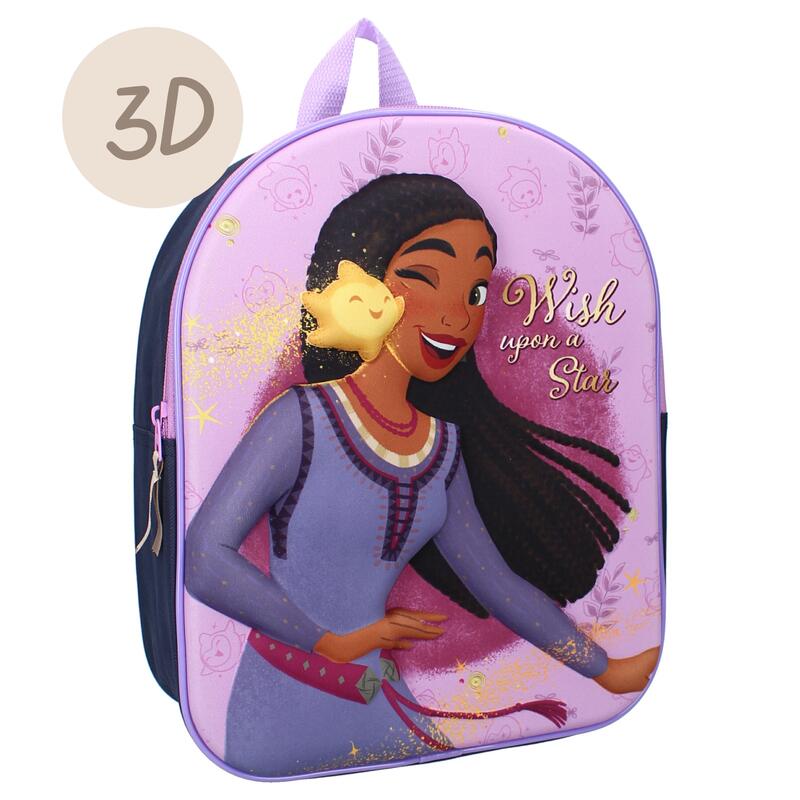 Rucsac 3D, 32x26x11 cm, cu bretele ajustabile si captusite, Wish