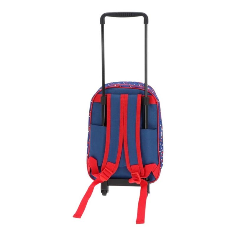 Rucsac tip Troler pentru gradinita, 31x24x10 cm, albastru, Spiderman
