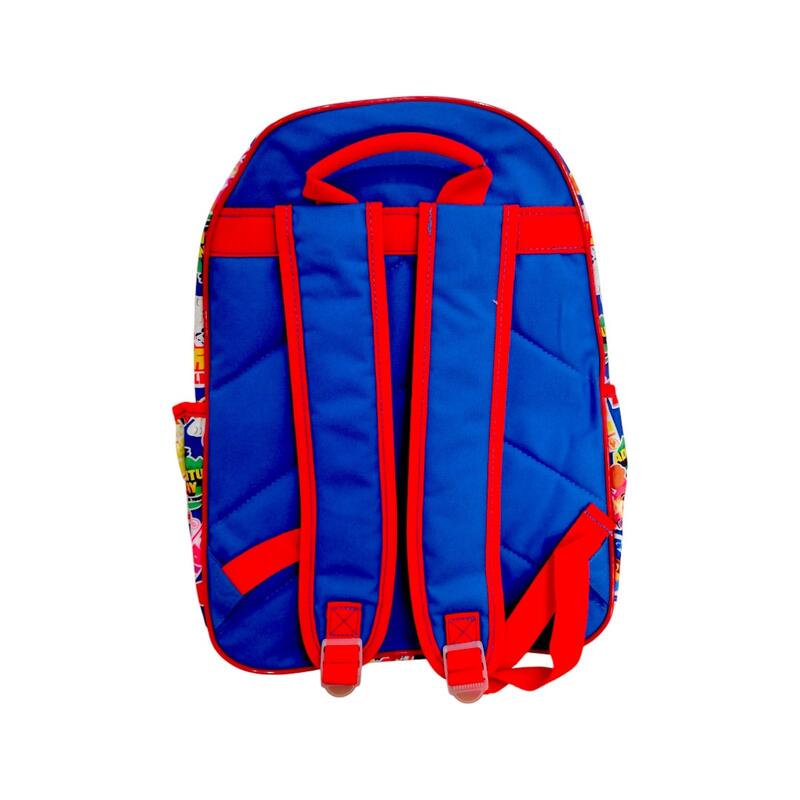 Rucsac ergonomic, cu doua compartimente si doua buzunare laterale, 40x30x15 cm,