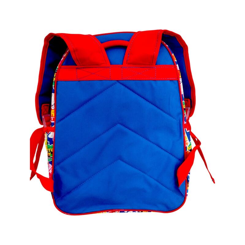 Rucsac ergonomic, cu doua compartimente si doua buzunare laterale, 40x30x15 cm,