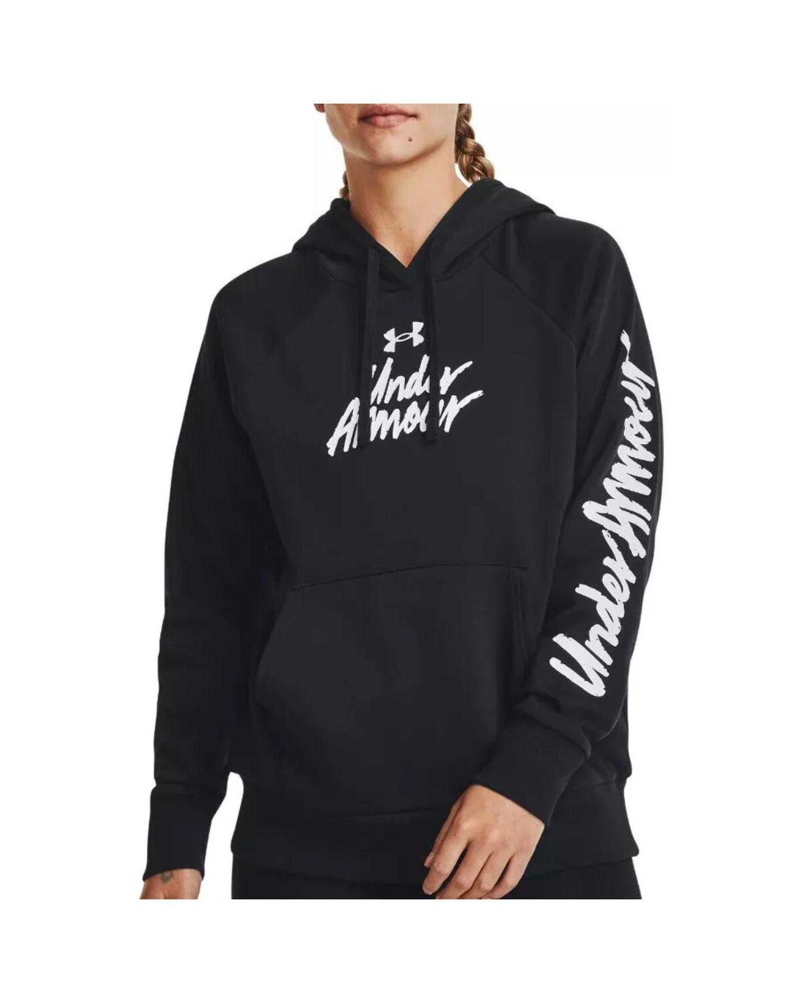Under Armour Rival Fleece Script Hoodie
