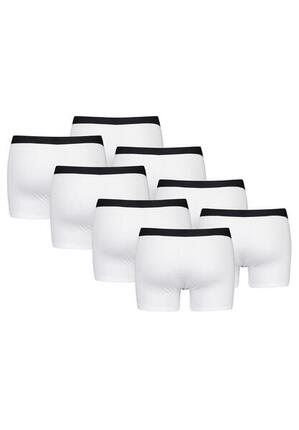 BOXERS 8 Pack Levi's Solid Herren Boxershorts Unterwäsche aus Bio-Baumwolle
