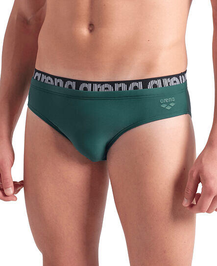 Pánské plavky arena Feel Elastic Logo Beach Swim Briefs 3/7
