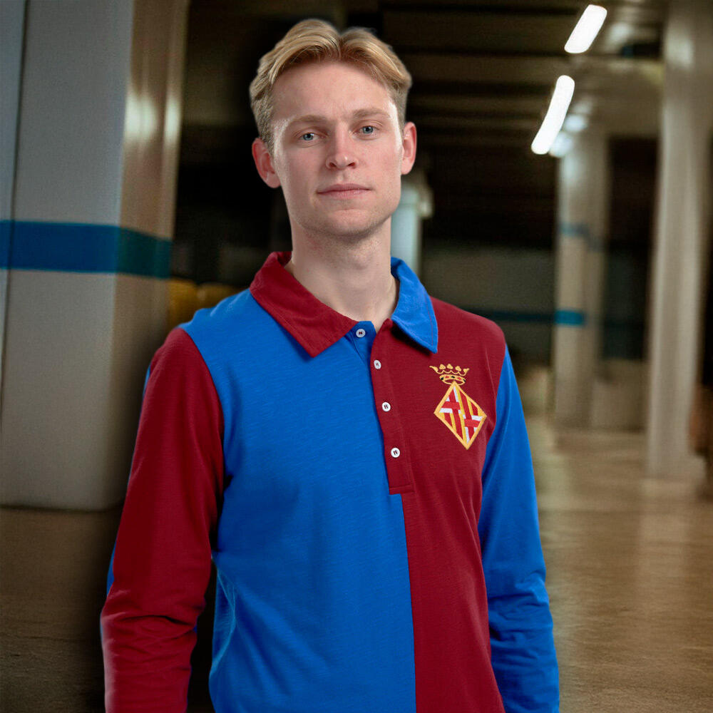 Camisola de Futebol Retro - Adulto - FC Barcelona 1899 - Azul/vermelho 3/7