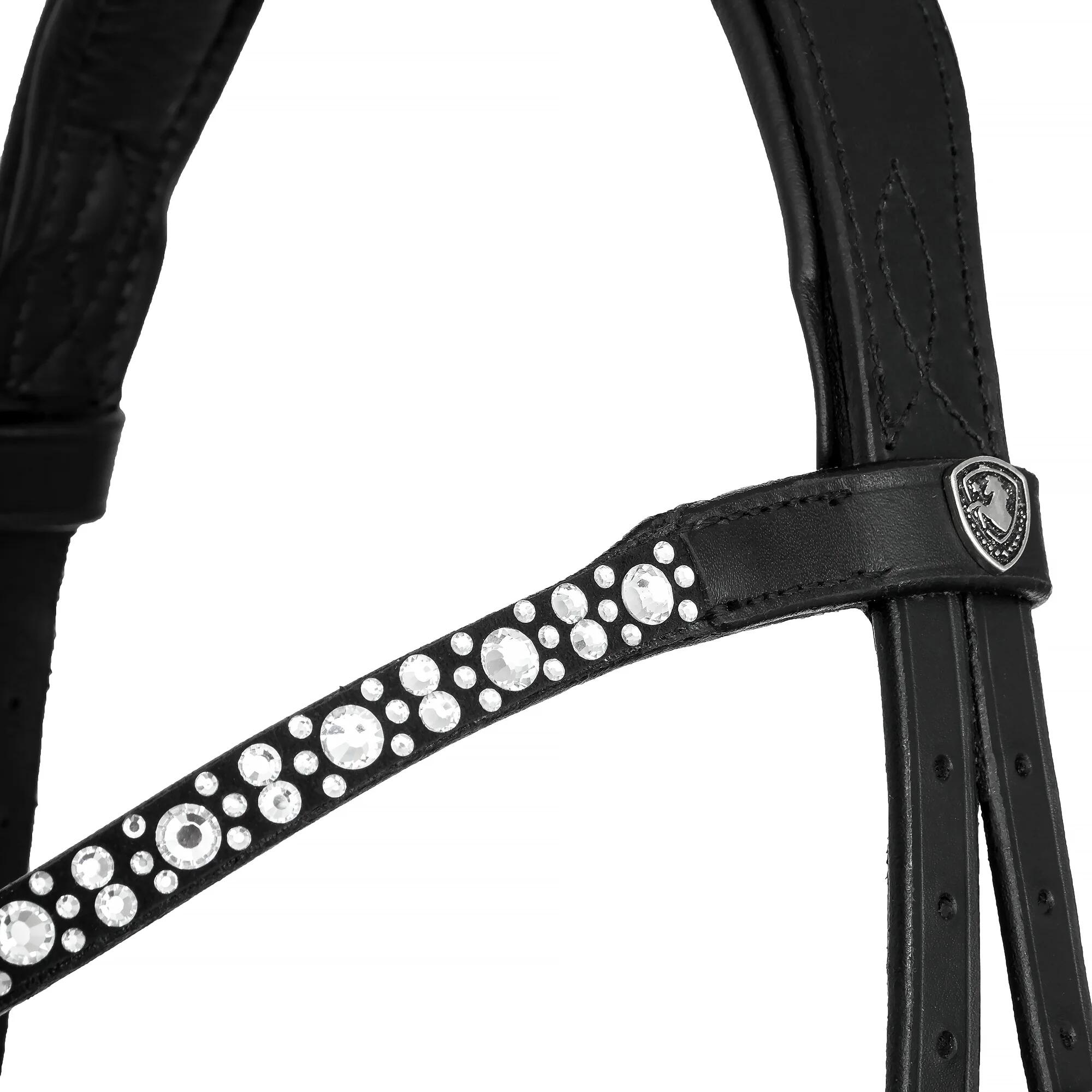 Briglia EQUESTRIAN QUEEN Dione con redini per cavallo 5/7