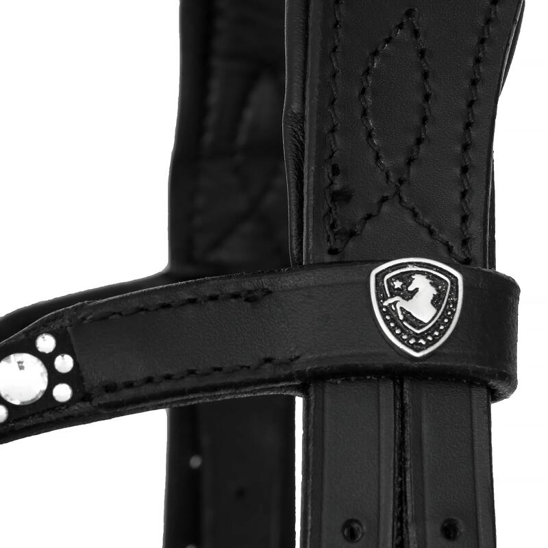 Frâu cu frâie pentru cal EQUESTRIAN QUEEN Dione