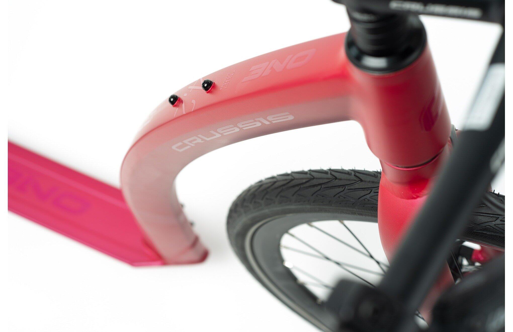 Crussis One Cobra Sport 4.2-2 Czerwony aluminiowa rama hamulce hydrauliczne SRAM 5/6