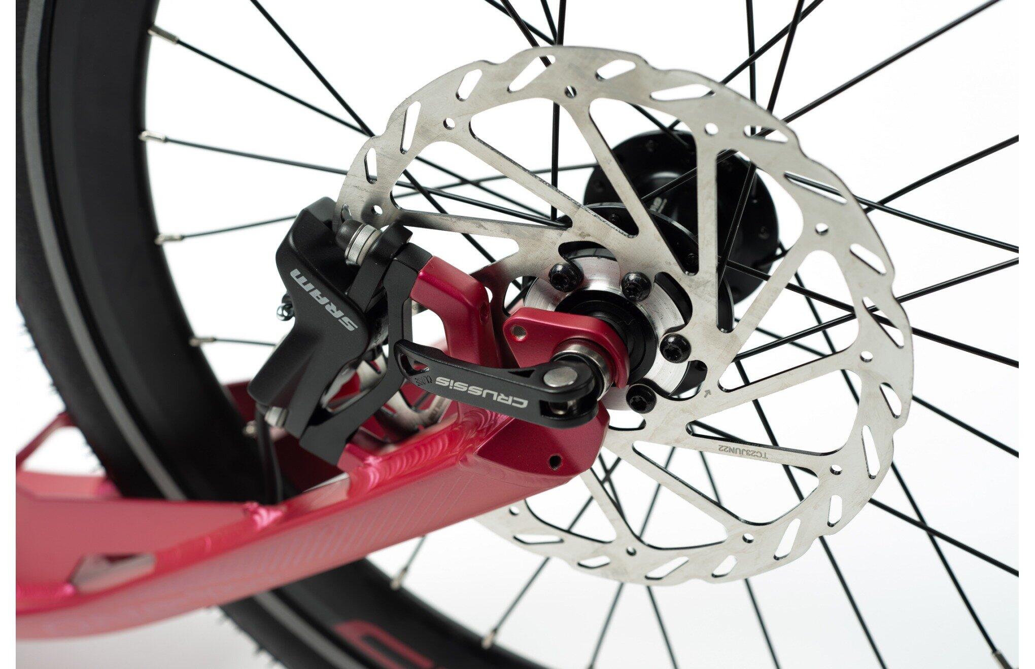 Crussis One Cobra Sport 4.2-2 Czerwony aluminiowa rama hamulce hydrauliczne SRAM 4/6