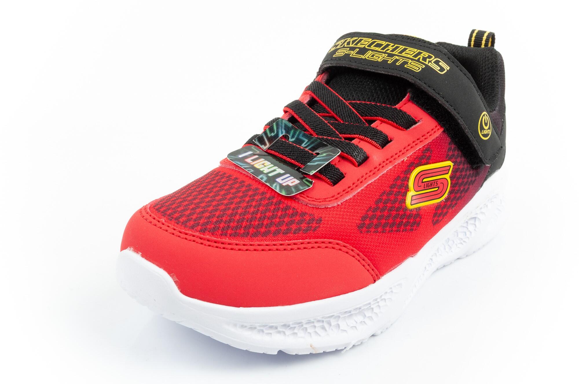 Chaussures de sport pour enfant Skechers Lights météore Rouge 3/7