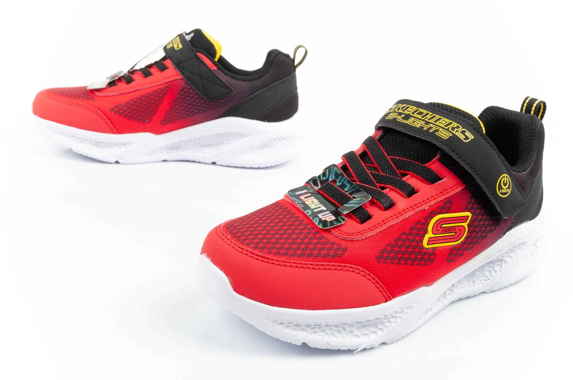 Chaussures de sport pour enfant Skechers Lights météore Rouge 5/7
