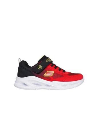 Chaussures de sport pour enfant Skechers Lights météore Rouge