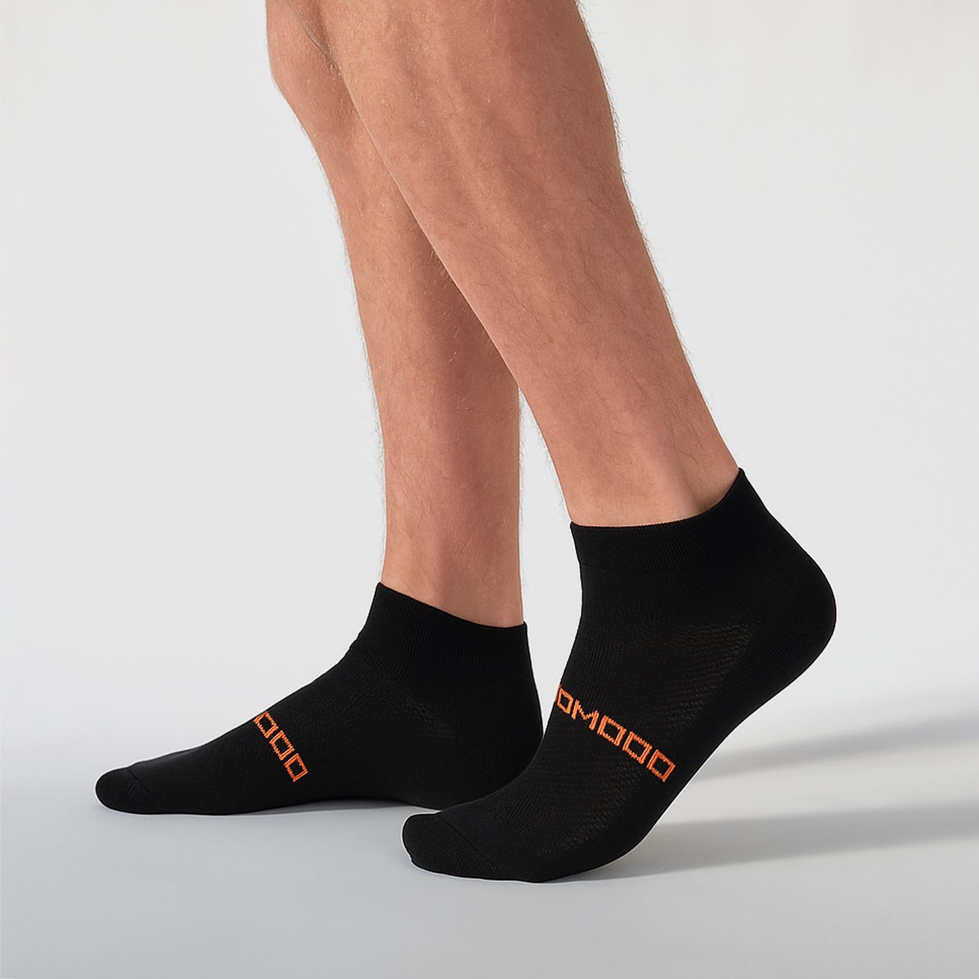 Laufsocken Merinowolle | Stiefelsocken Sportsocken Kurz für Sommer | Comodo 5/6