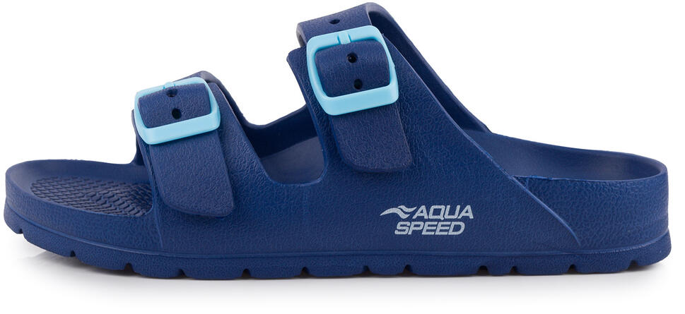 Klapki dziecięce na basen regulowane klamry Aqua Speed
