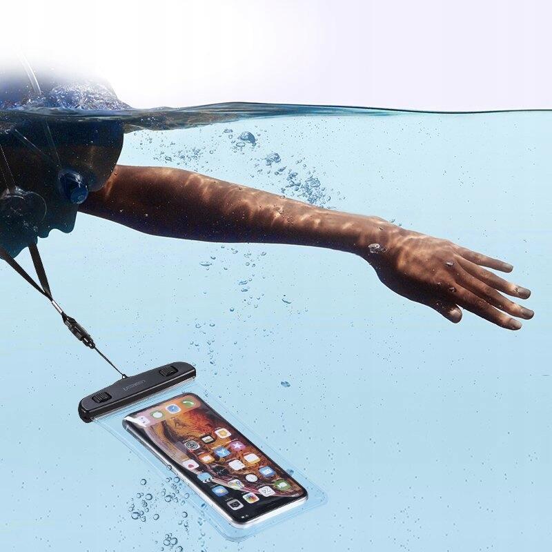 UGREEN WODOSZCZELNE ETUI WODOODPORNY CASE NA TELEFON NA BASEN PLAŻĘ WODĘ 4/7