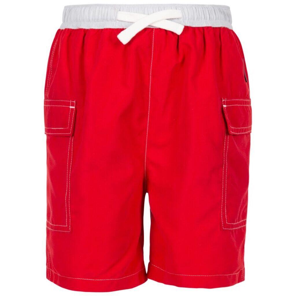 TRESPASS Short da bagno Trespass DEPTHS per bambini – vita elasticizzata, 2 tasche